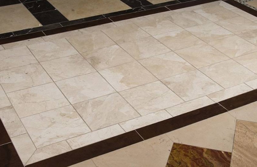 Beige Turkish New Diana Reale Polished Marble Kichen Flooring 2