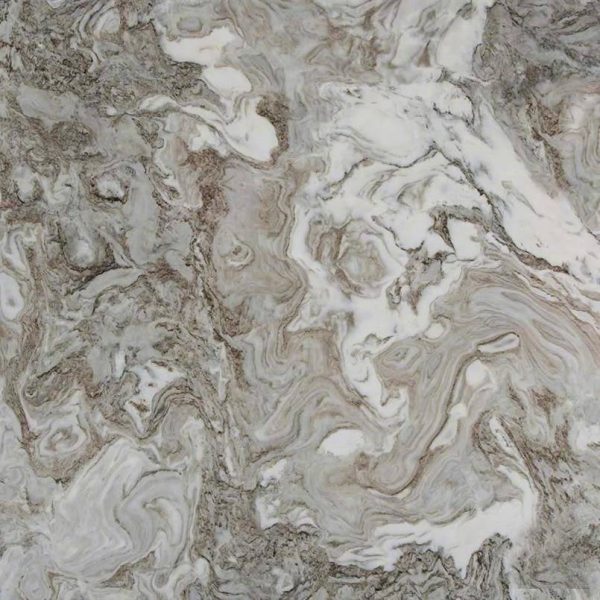 Brazil Avalanche White Marble Polish Kitchen Table Tops-2