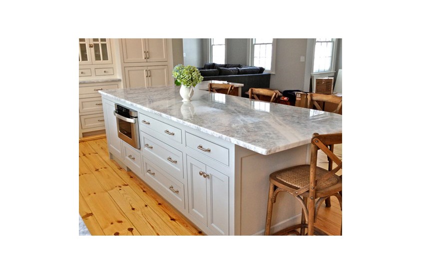 Brazil White Ice Berg Marble Bathroom and Kitchen Countertops 6