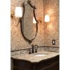 Brown Emperador Light Turkish Marble Wall Tiles For Living Room-3