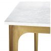 Carrara Marble Top High Dining Table-2