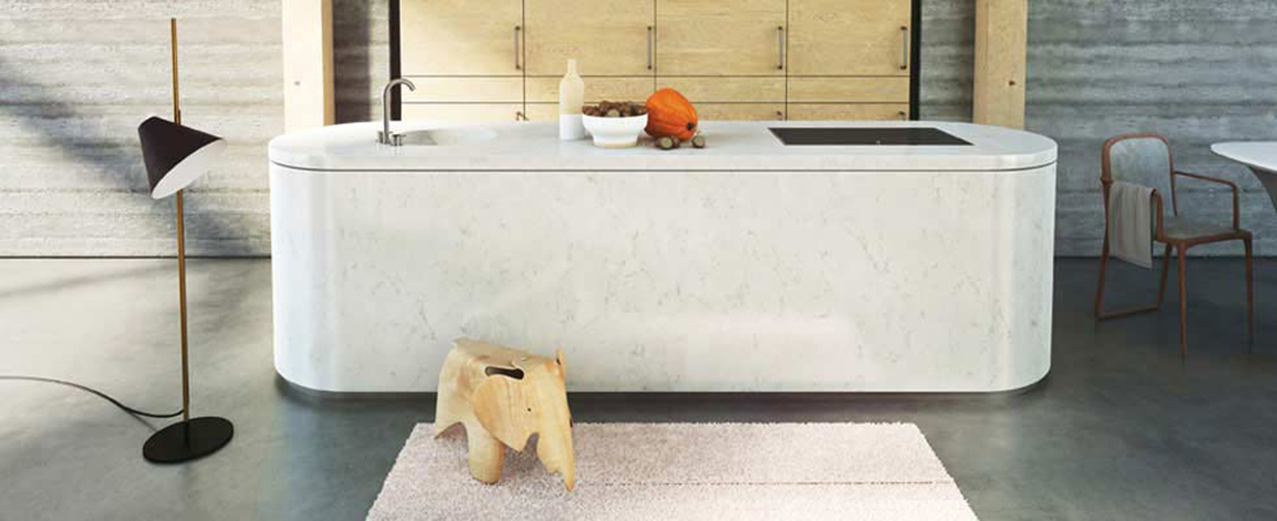 SY-W009 Frosty Carrina Quartz Bathroom Countertops