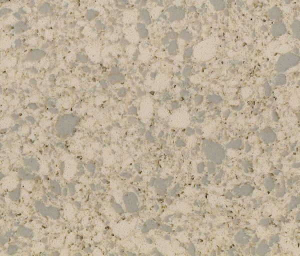 LXSQ6205 Big Particles Beige Quartz Stone Kitchen Countertops