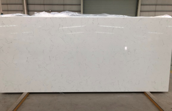 LXSQ6430-Carrara-Origin-White-Quartz-Tile-Kitchen-Countertops-2