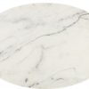 Oval Retro Marble Coffee Table-2