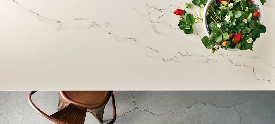 Statuario Nuvo White Quartz Marble Countertops