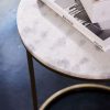 Nesting Round Marble Side Table Set-8