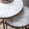 Nesting Round Marble Side Table Set-9