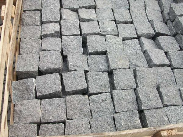 G654 Dark Grey Granite Garden Paving Stone-4