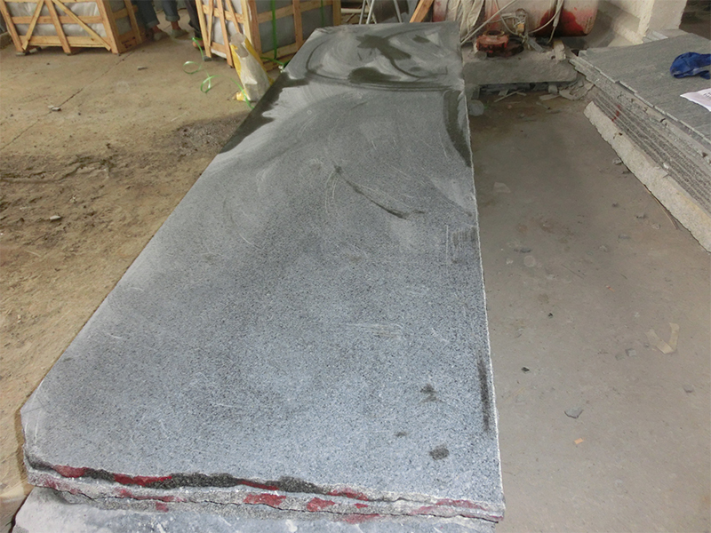 G654 Granite Big Slab Honed Finish Exterior Wall-1