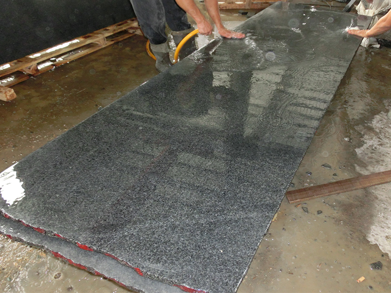 G654 Granite Big Slab Honed Finish Exterior Wall-3