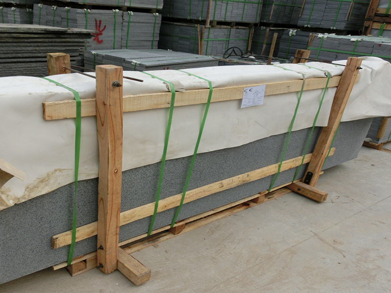 G654 Granite Big Slab Honed Finish Exterior Wall-5