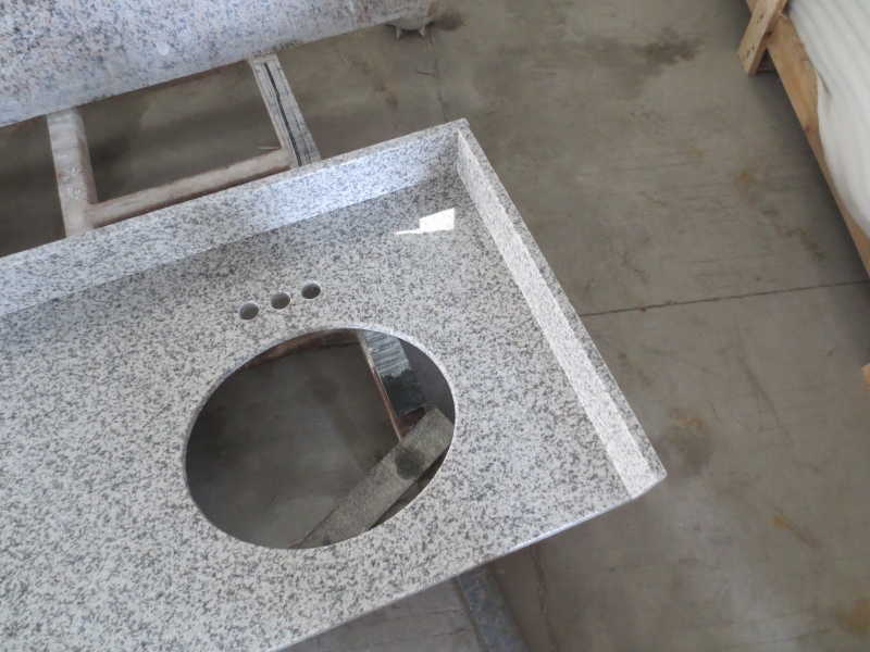 G655 China Granite Polished Bathroom Vanity Top-5