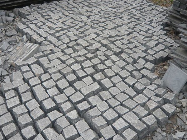 G684 China Granite Block Paving Stone Exteriors-2