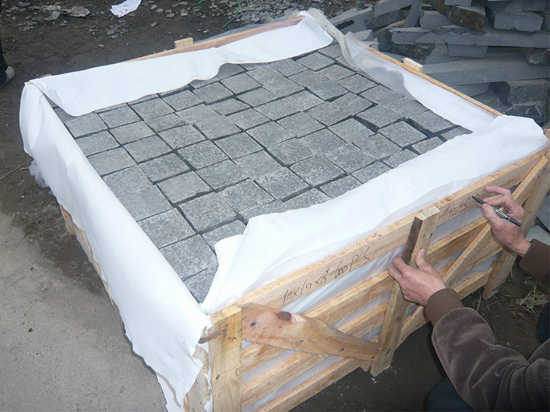 G684 China Granite Block Paving Stone Exteriors-7