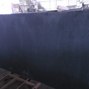 G684 Granite Black Color Flamed Finish Slabs-1