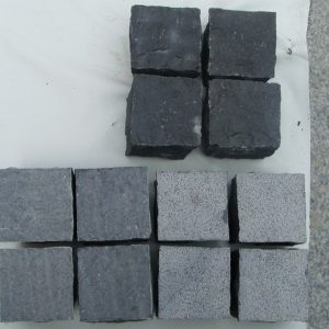 G685 Black Granite Cube Garden Paving Stone-5