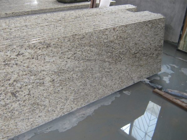 Giallo Ornamental Yellow Granite Kitchen Countertops-2