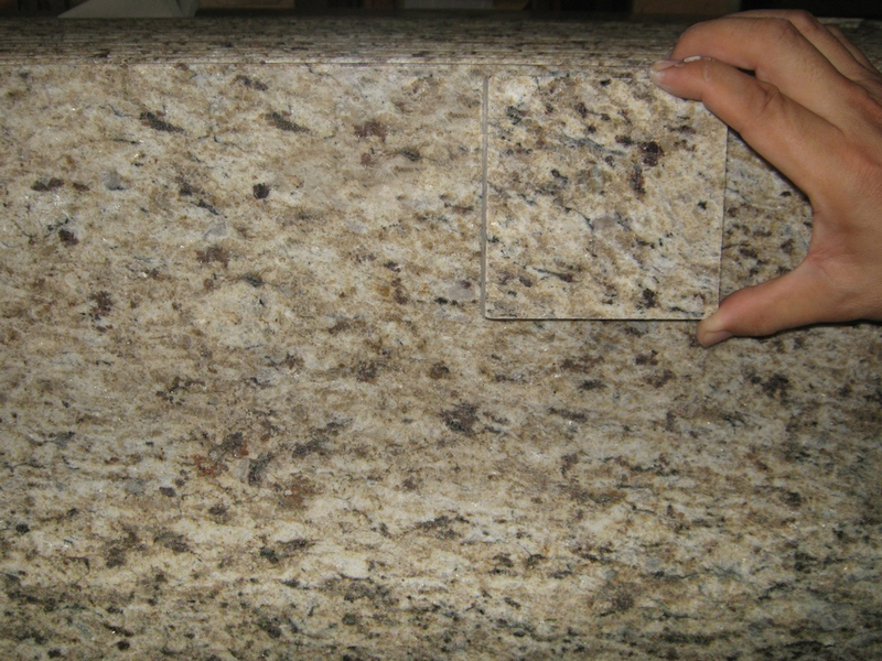 Giallo Ornamental Yellow Granite Kitchen Countertops-4