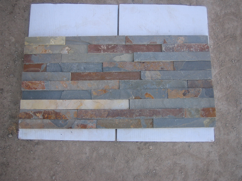 Rusty Slate Cultured Stone Garden Decoration-3