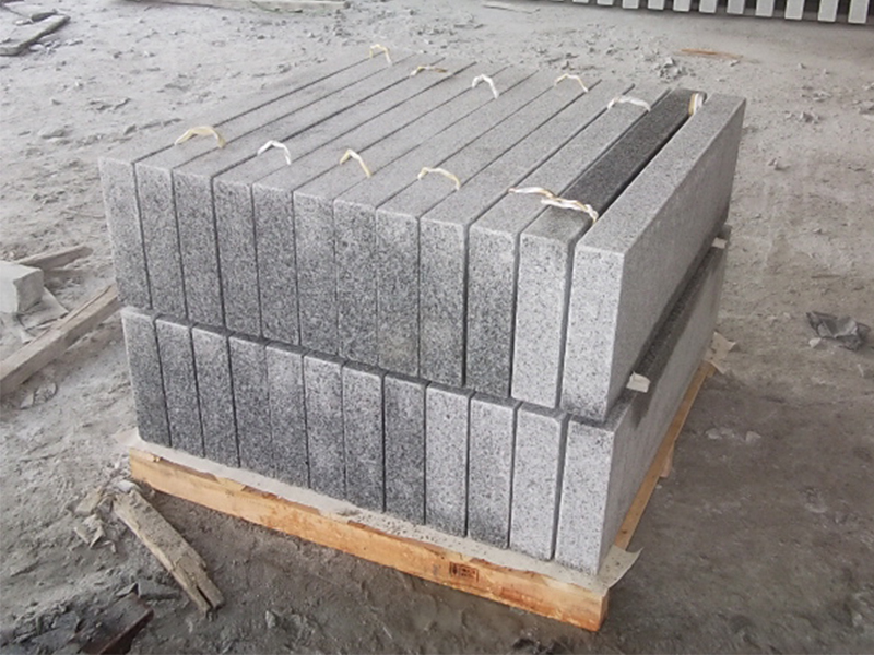 G603 Grey Granite Exterior Garden Stone Steps-5