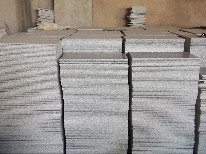 G603 Grey Granite Flooring Tiles Polished Finish-7