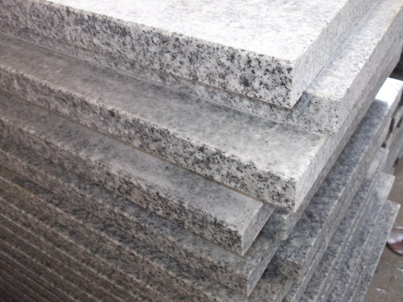 G603 Grey Granite Interior Stairs For Sale-2