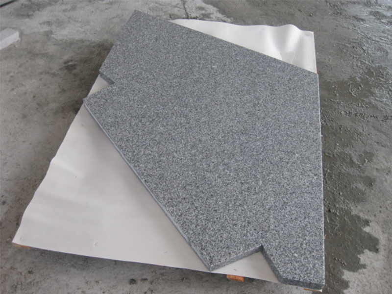 G603 Grey Granite Interior Stairs For Sale-5