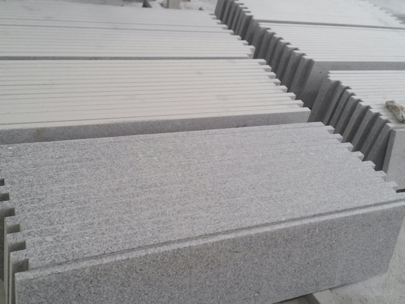 G603 Grey Granite Interior Stairs For Sale-8