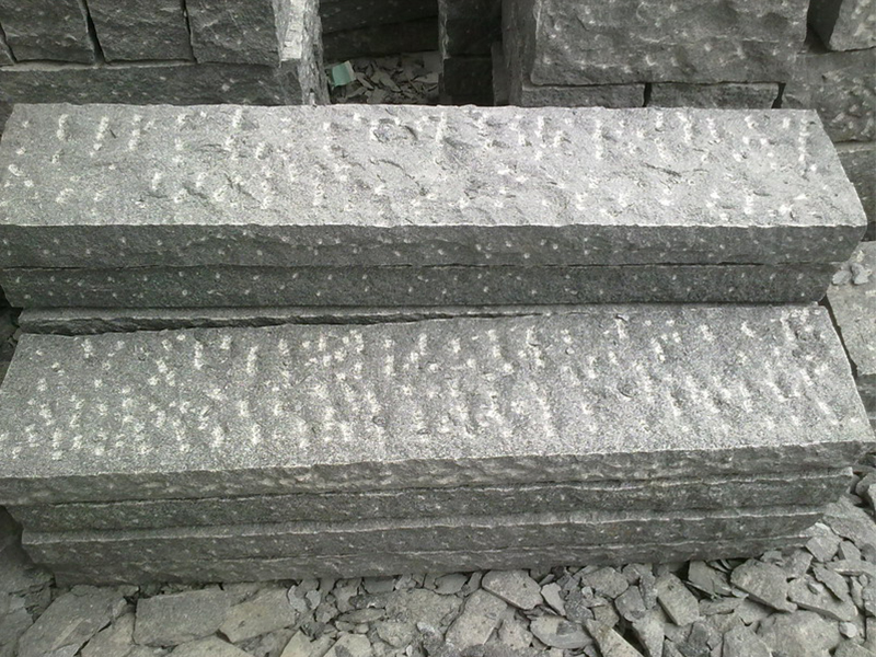 G654 China Granite Garden Palisade Stone-4