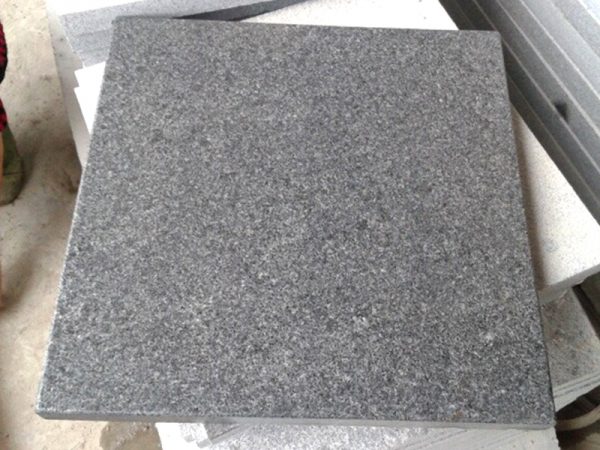 G654 Dark Gray Granite Slabs Exterior Floor Tiles Custom-11