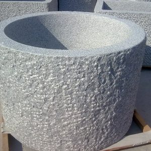 G654 Dark Grey Granite Stone Trough Customizable-4