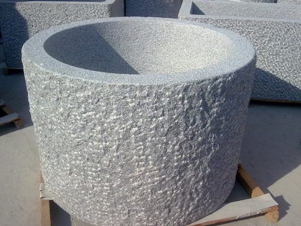 G654 Dark Grey Granite Stone Trough Customizable-4