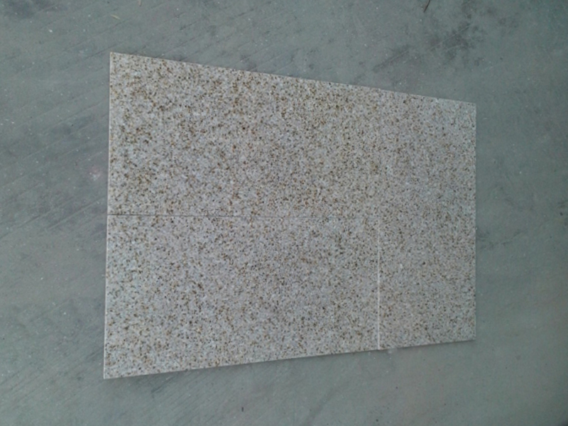 G682 Yellow China Granite Polish Finish Floor Tile-2