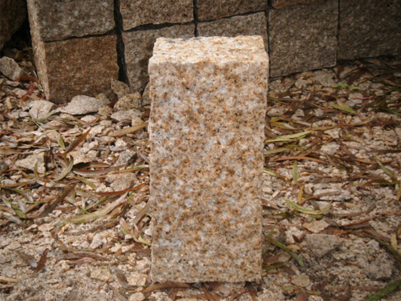 G682 Yellow Granite Exterior Wall Stone-4