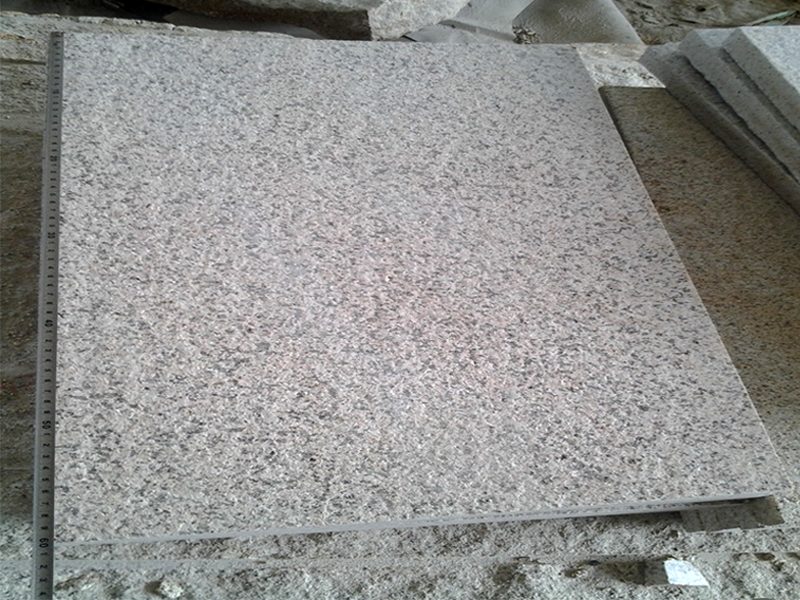 G682 Yellow Granite Flamed Finish Slabs Flooring-6