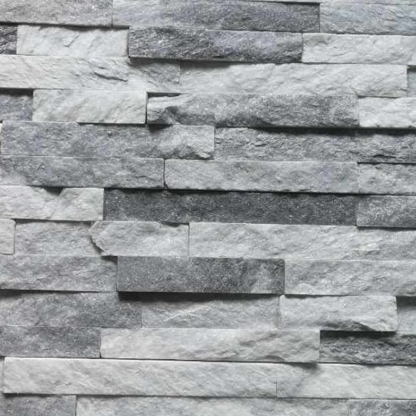 Cloudy Grey Quartzite Cultured Stone Veneer CS-58