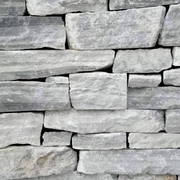 Cloudy Grey Quartzite Cultured Stone Veneer CS-59