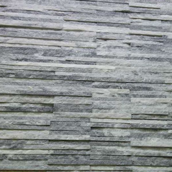 Cloudy Grey Quartzite Thin Stone Veneer Mosaic Tile CS-56