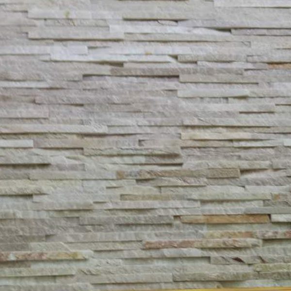 G14 Yellow and White Cultured Stone Mosaic CS-22